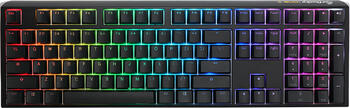 Ducky One 3 Classic Black PBT, Layout: DE, mechanisch, Cherry MX RGB Clear, RGB, Gaming-Tastatur