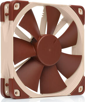 Noctua NF-F12 5V PWM 120mm, 120x120x25mm, 93.4m³/h, 22.4dB(A), Vibrationsdämpfer, USB-Adapter, 30cm Kabelverlän.