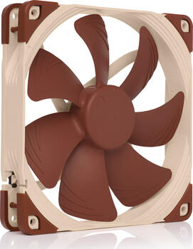 Noctua NF-A14 5V 140mm, 140x140x25mm, 140.2m³/h, 24.6dB(A), Vibrationsdämpfer, USB-Adapter, 30cm Kabelverlängerung