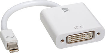 V7 Videoadapter Mini-DisplayPort (m) auf DVI-D (m), weiß 