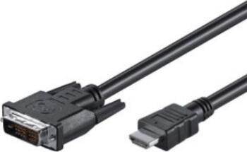 3m HDMI / DVI-D Kabel schwarz M-CAB 