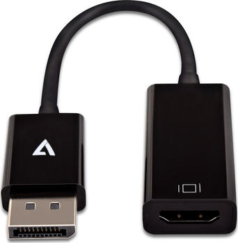 0,1m V7 Displayport zu HDMI Adapter 