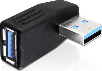 Delock Adapter USB 3.0 Stecker-Buchse gewinkelt 270° horizon 