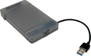 LogiLink USB-A 3.0 auf SATA Adapter mit 2.5 Schutzhülle externes Gehäuse, inkl. Schutzhülle