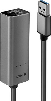 Lindy 2.5G Konverter LAN-Adapter, RJ-45, USB-A 3.0 [Stecker] 