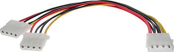 0,2m Strom Y-Kabel intern, 1x 5,25  an 2x 5,25  bulk 