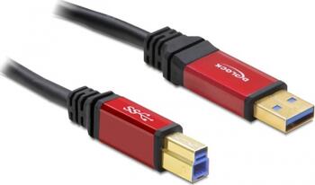 1,0m USB 3.0-Kabel TypA auf TypB Delock Premium 