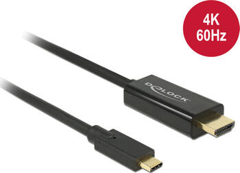 2m Delock USB-C 3.0 zu HDMI 60Hz Adapter 