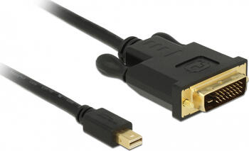 2m Delock Kabel mini DisplayPort 1.1 Stecker > DVI 24+1 Stecker