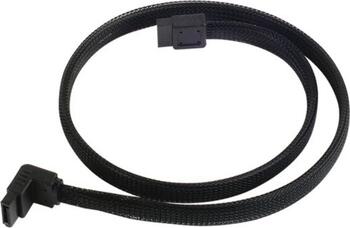 0,5m SATA III Silverstone CP08 SATA-Kabel gewinkelt / gerade