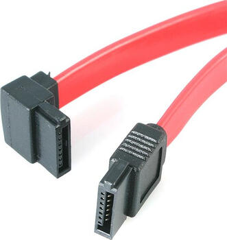 0,3m SATA Serielles ATA Kabel links gewinkelt - Bu/Bu StarTech.com