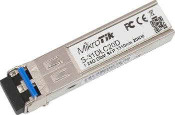 MikroTik RouterBOARD S-31 Gigabit LAN-Transceiver, LC-Duplex SM 20km, SFP