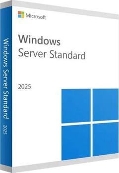 Microsoft Windows Server 2025 Standard, OEM, 24 Cores, deutsch, inkl. COA und DVD