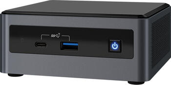 Intel NUC 10 Performance Kit NUC10i7FNHN - Frost Canyon, Intel Core i7-10710U, 6C/12T, 1.60-4.70GHz - Ohne Audio