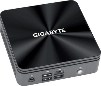 GIGABYTE Brix GB-BRi3-10110, 2x DDR4 SO-DIMM, Barebone 2x HDMI 2.0a, 2x USB-A 3.0, Wi-Fi 5, Bluetooth 4.2