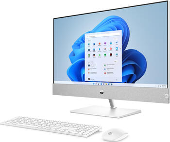 HP Pavilion All-in-One 27-ca2000ng, Snowflake White, Core i7-13700T, 16GB RAM, 1TB SSD, GeForce RTX 3050, Win 11 Home