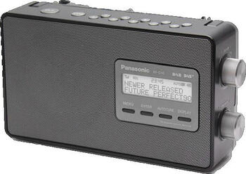 Panasonic RF-D10 DAB+ schwarz, Radiowecker 