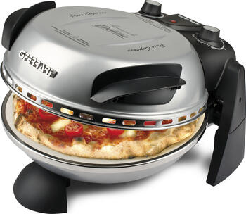 G3 Ferrari Pizza Express Delizia Pizza Maker silber/schwarz 