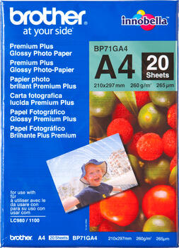 Brother Fotopapier A4 20Blatt 