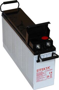 Effekta zbh. Akku 12V/105Ah, 10-Jahresbatterien, M6 Schraubanschluss