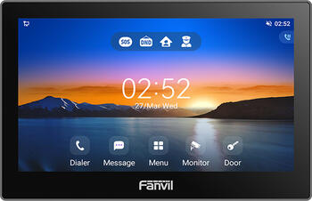 Fanvil i505W Video-Zugangssystem 17,8 cm (7) Schwarz