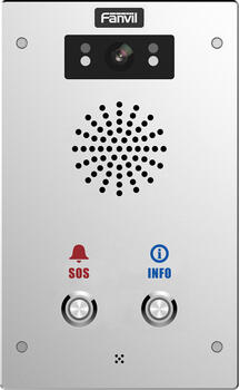 Fanvil I16S-02P Audio-Intercom-System Edelstahl