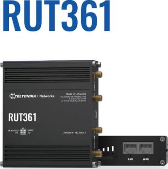 Teltonika · Router · RUT361 · Kompakter-4G/LTE CAT6 Router