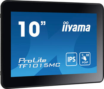 10.1 Zoll iiyama ProLite TF1015MC-B3, 25.7cm, Klasse: <10 TFT, 60Hz, 29ms,