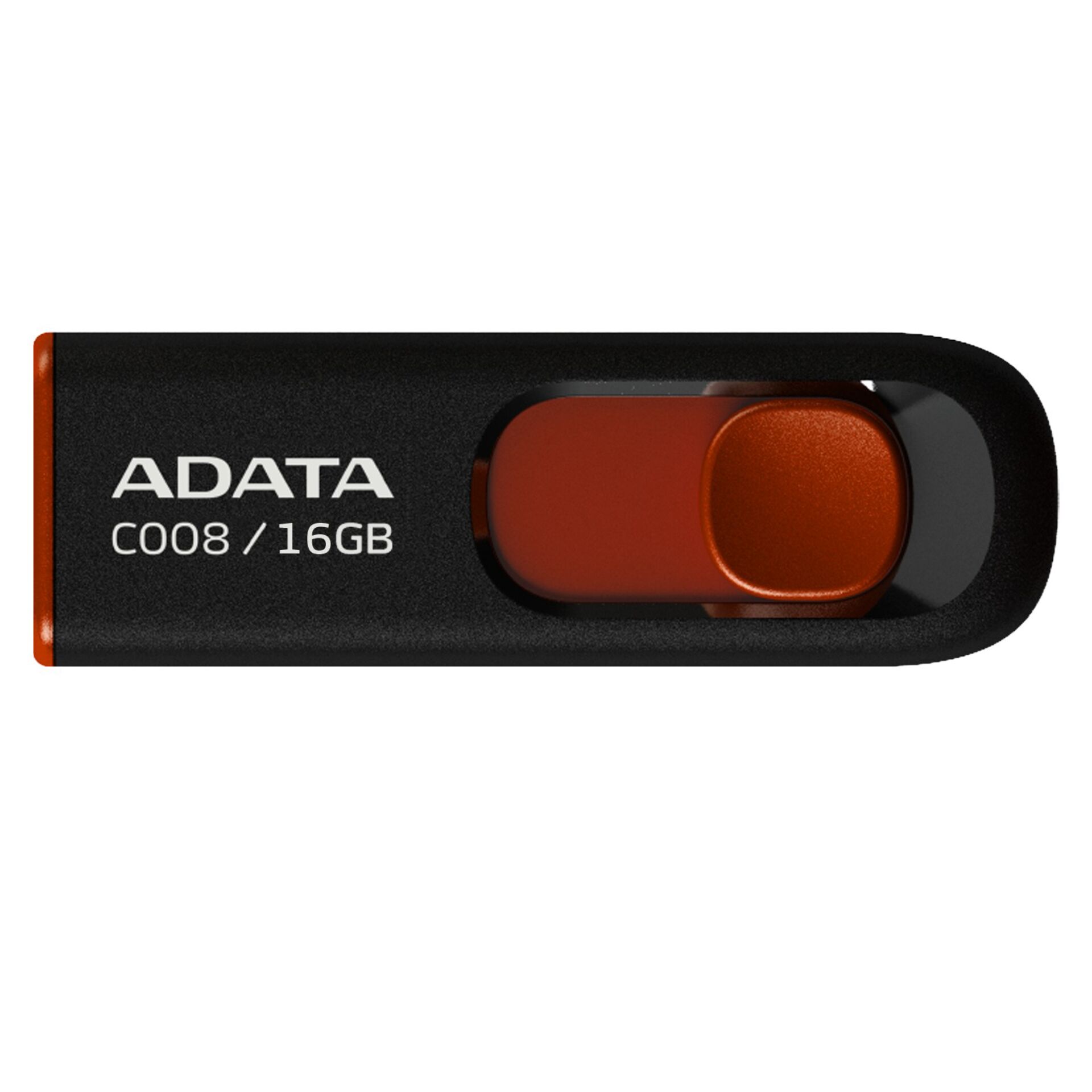 ADATA C008 USB-Stick 16 GB USB Typ-A 2.0 Schwarz, Rot