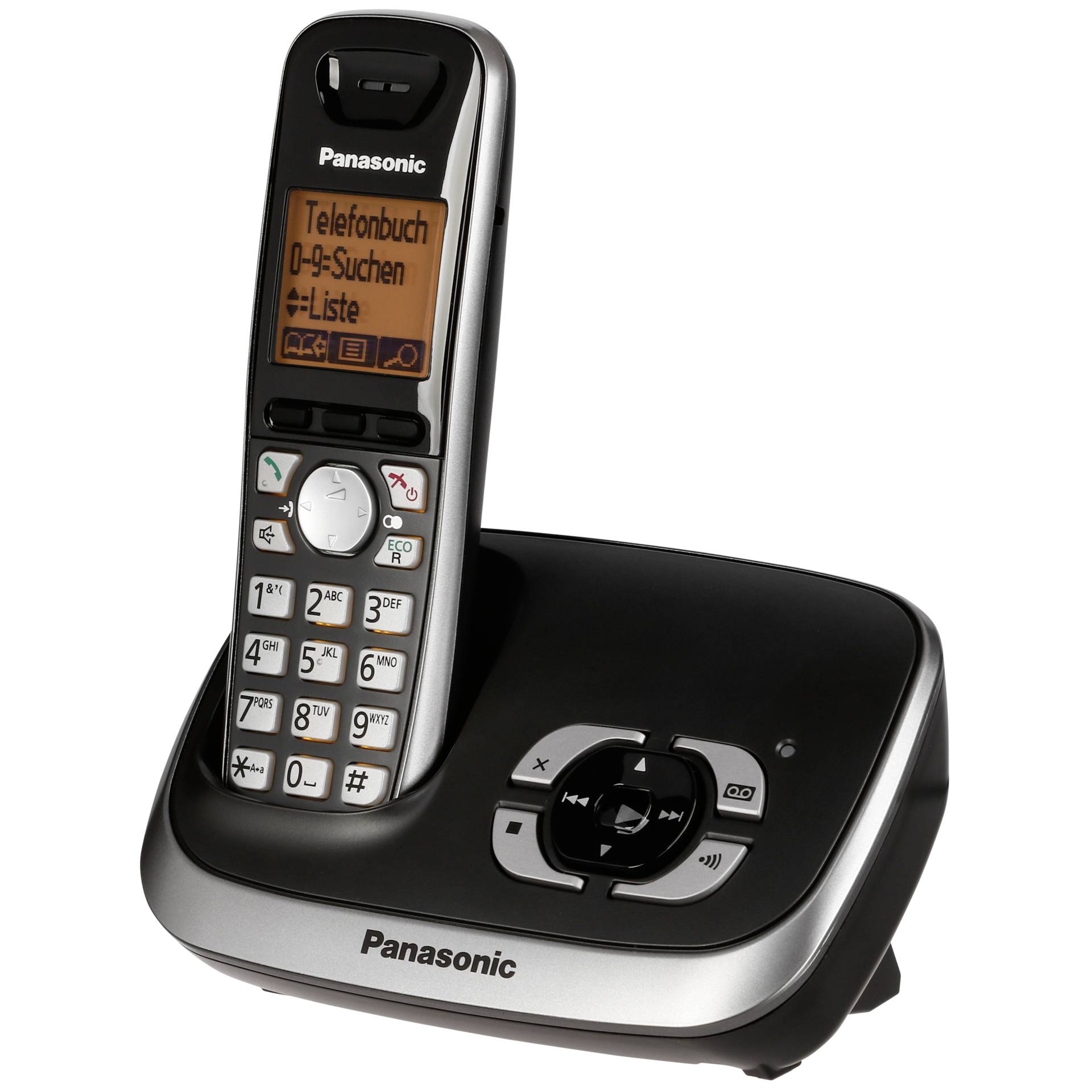 schwarz KX günstig bei TG6521GB Schnurlostelefon Panasonic