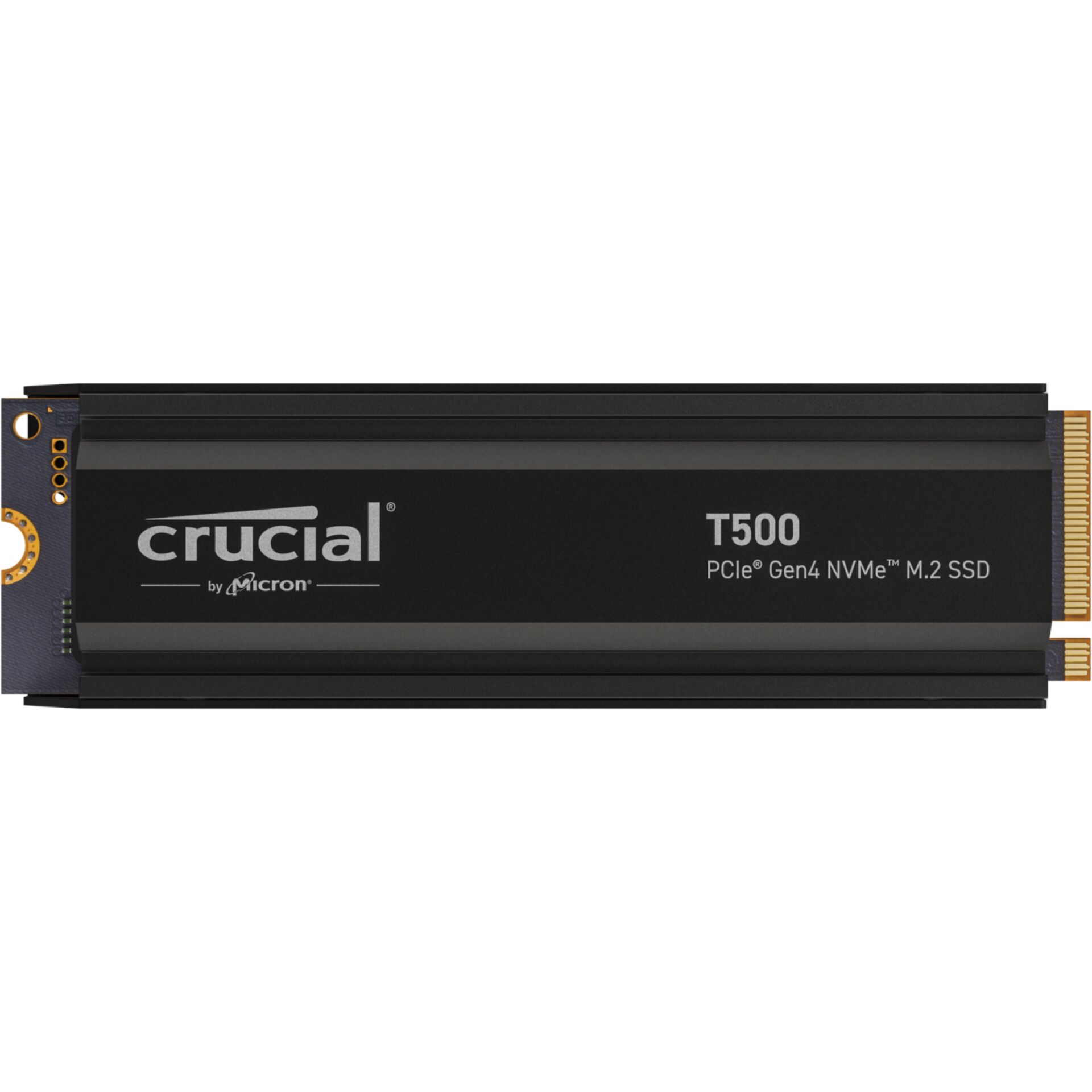 4.0 TB SSD Crucial T500, M.2/M-Key (PCIe 4.0 x4), lesen: 7000MB/s, schreiben: 6900MB/s SLC-Cached