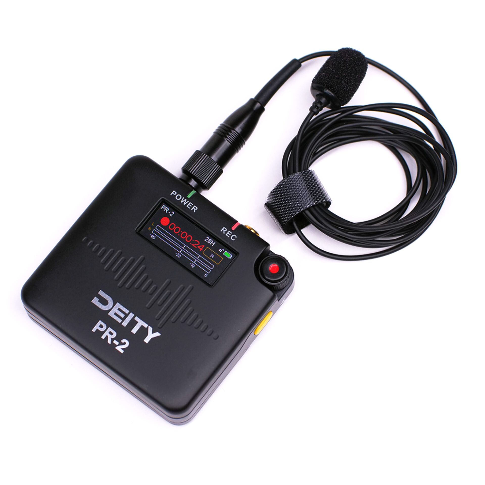 Deity PR-2 Stereo Pocket Recorder mit Lavalier Mic