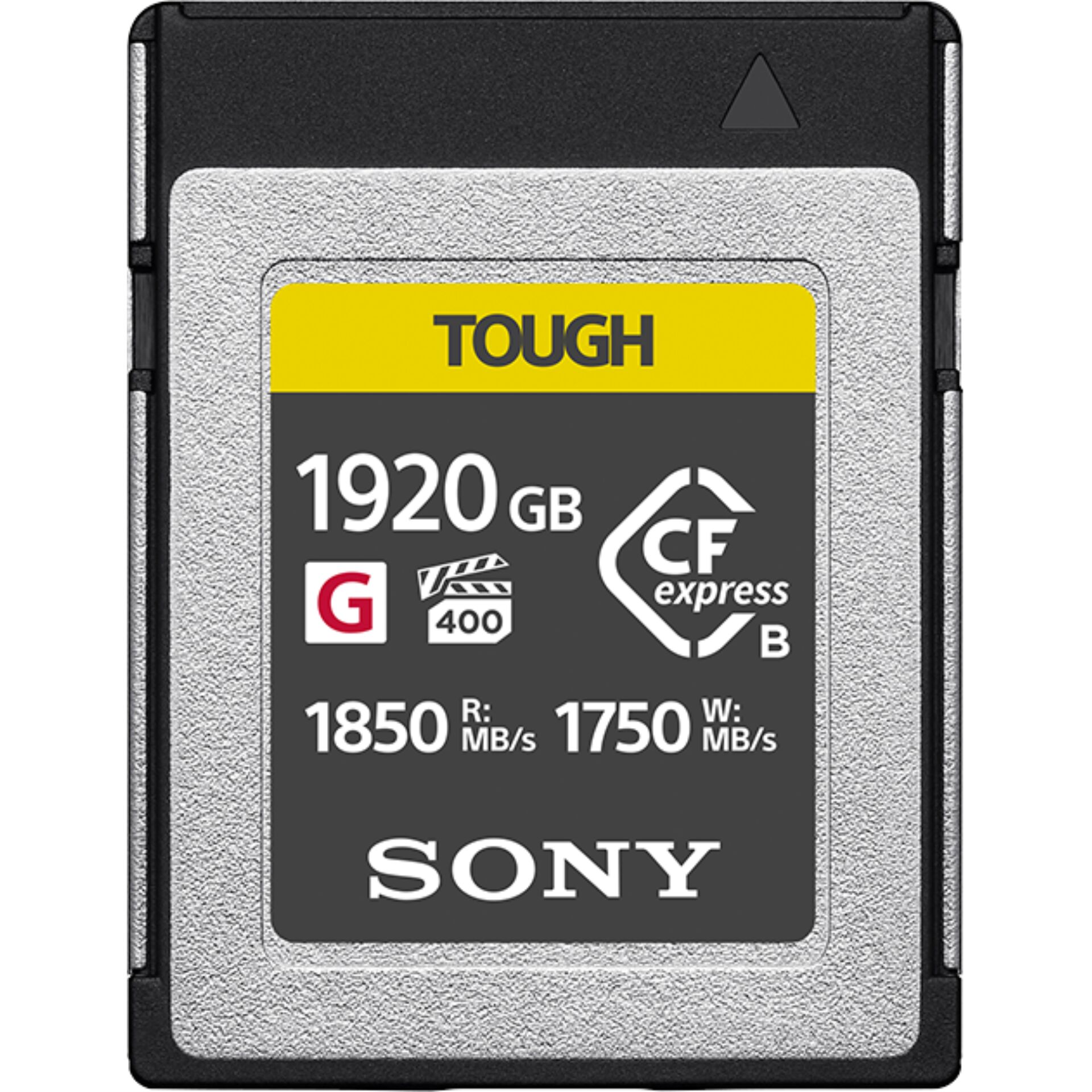 ny TOUGH CEB-G Series R1850/W1750 CFexpress Type B 1.92TB Speicherkarte, lesen: 1850MB/s, schreiben: 1750MB/s