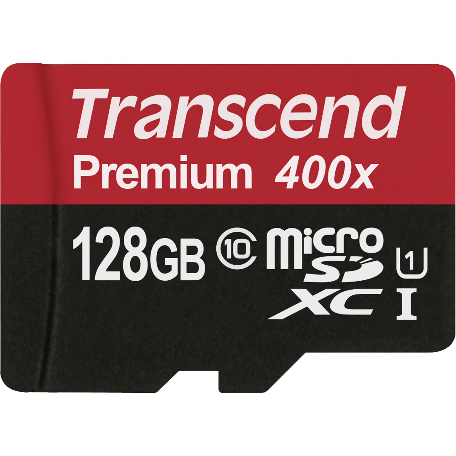 128 GB Transcend microSDXC Premium Kit Speicherkarte, USB-A 3.0, lesen: 45MB/s, schreiben: 20MB/s