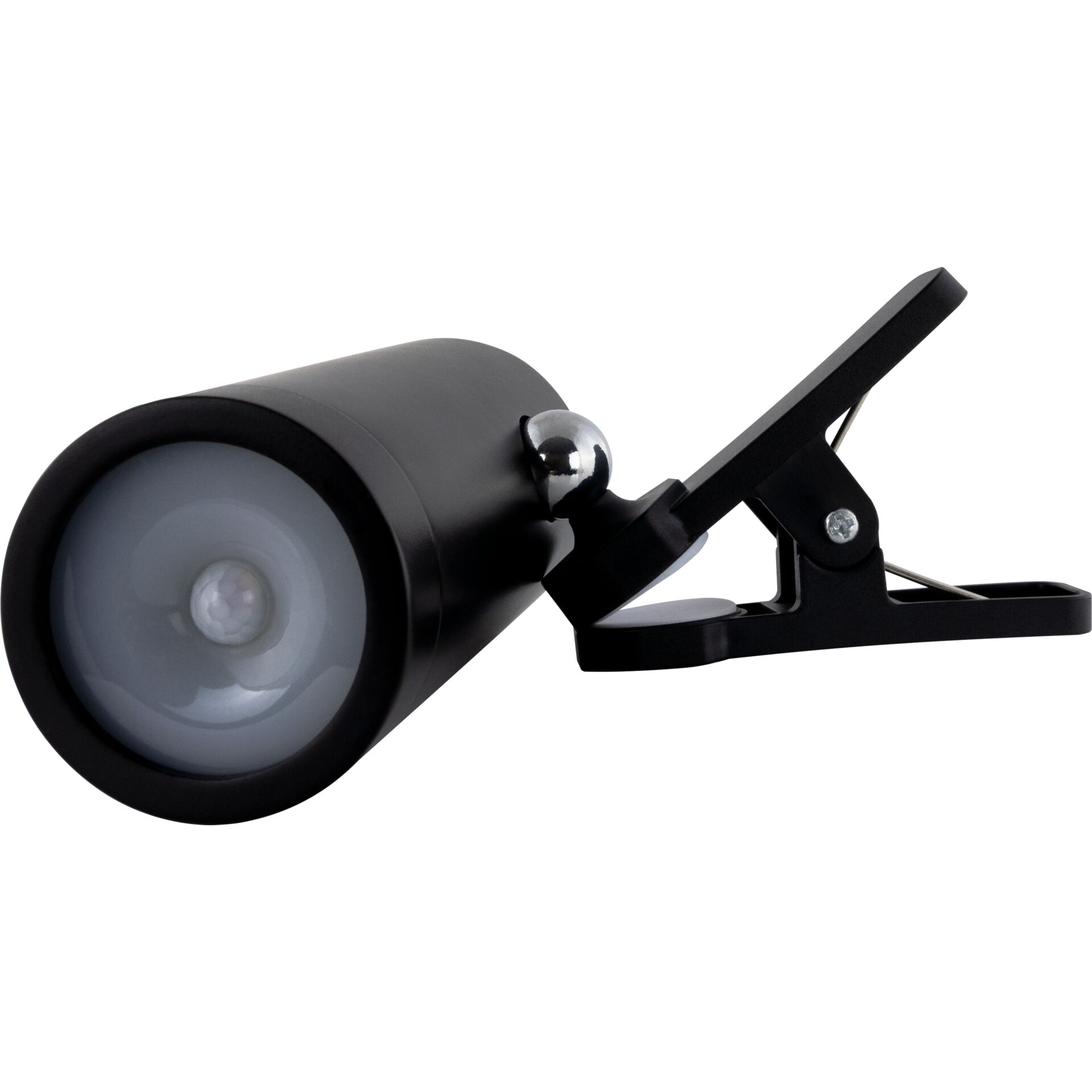 REV LED Akku Clip Leuchte mit Schalter, schwarz     2014100400