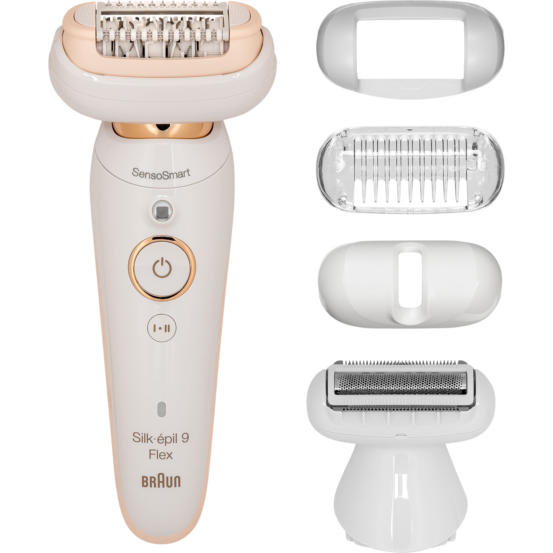 Braun Silk-pil 9 9-006 Flex 40 Pinzette Weiß