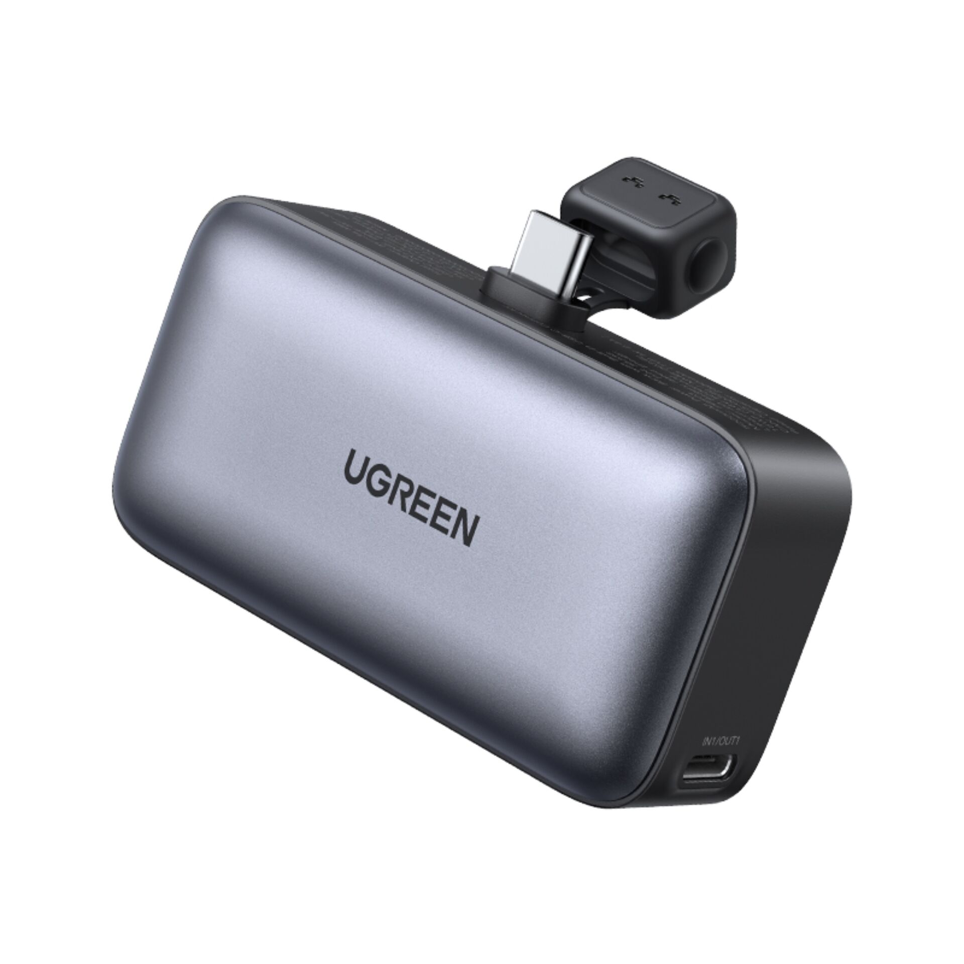 UGREEN 5000mAh Power Bank with Built-in USB-C Connector