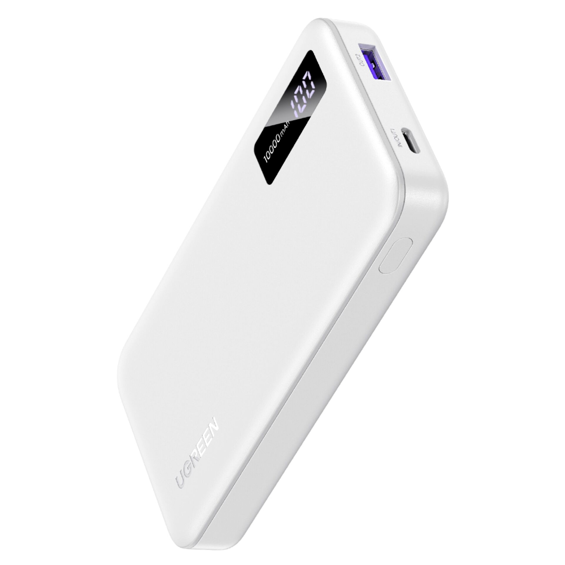 UGREEN 10000mAh Two-way Fast Charging Powerbank White