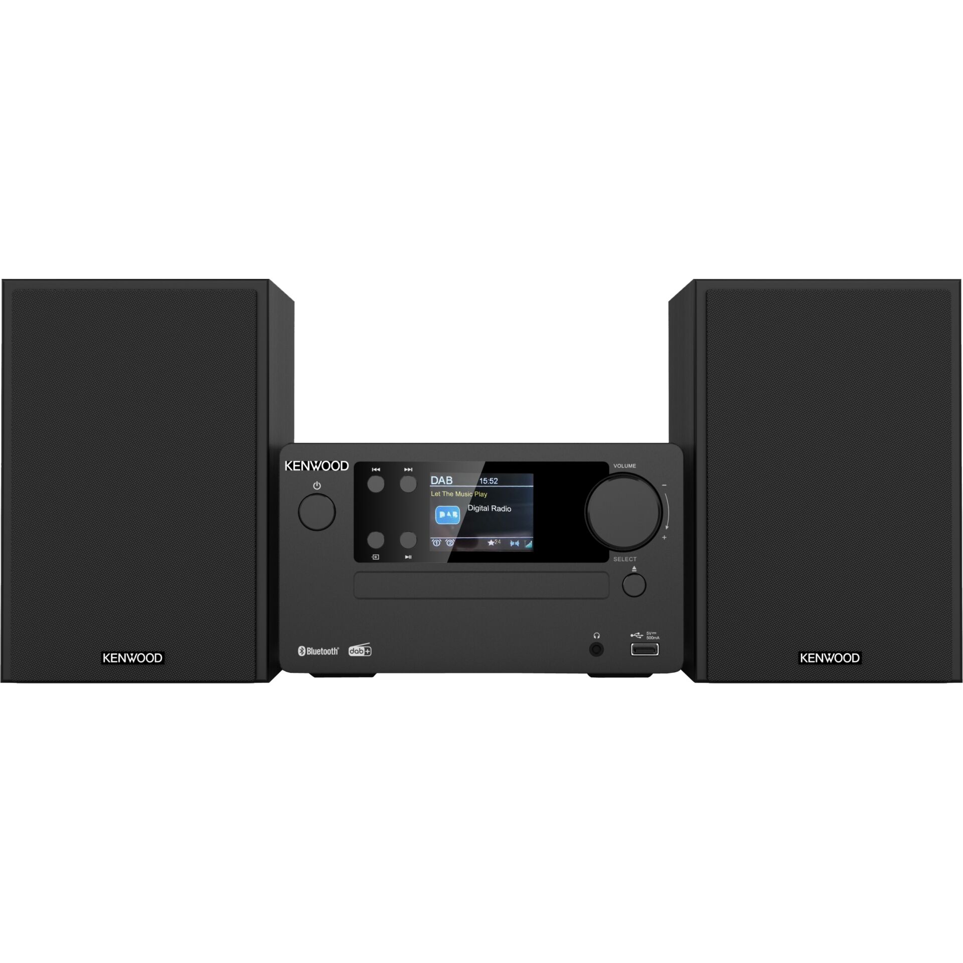 Kenwood M-725DAB schwarz