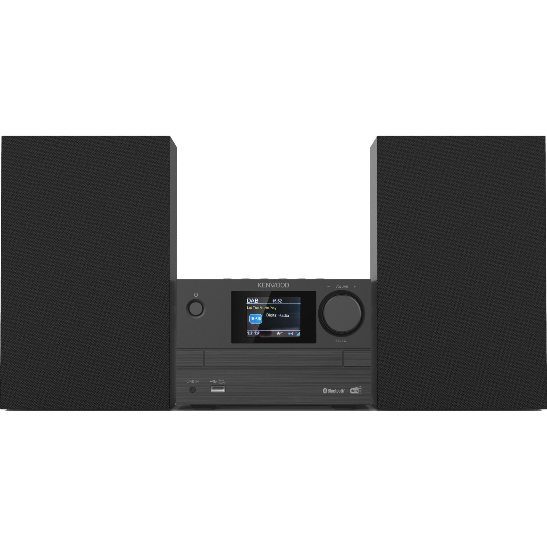 Kenwood M-525DAB schwarz