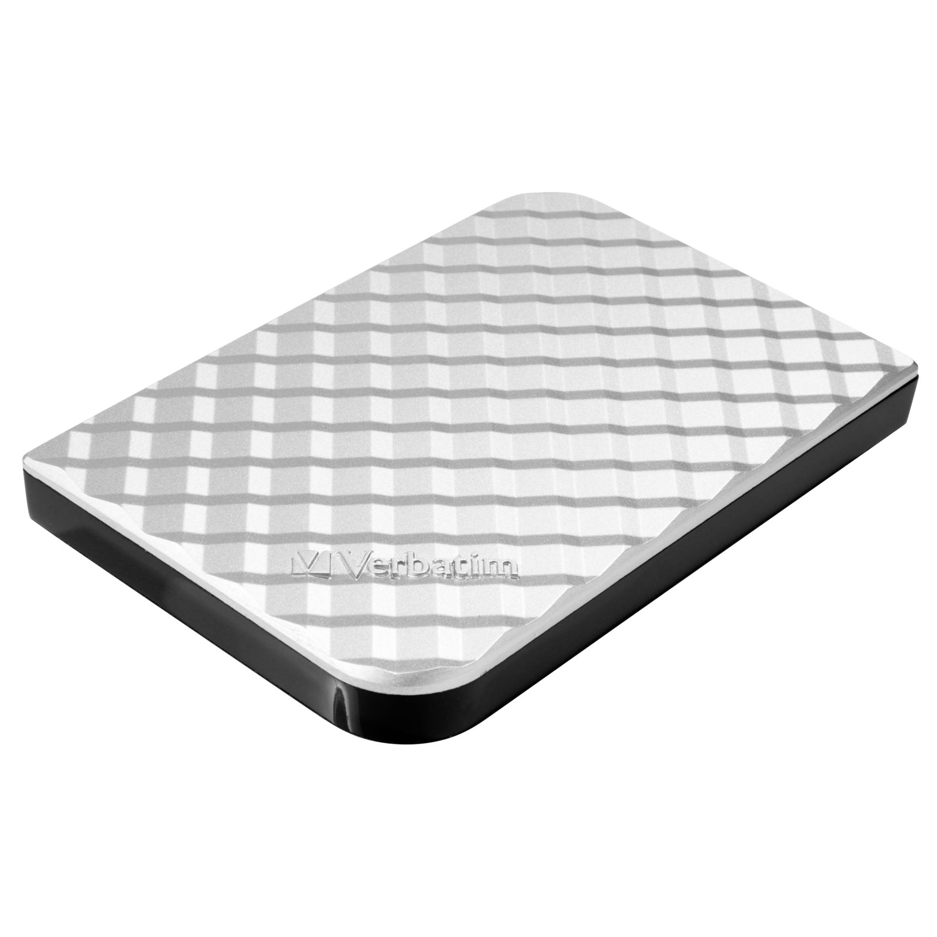 2.0 TB HDD Verbatim Store  n  Go Gen2 silber, USB 3.0 Micro-B