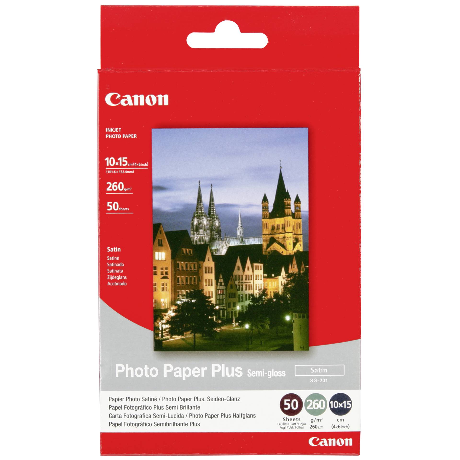 Canon PSG-201 Fotopapier Plus 10x15 