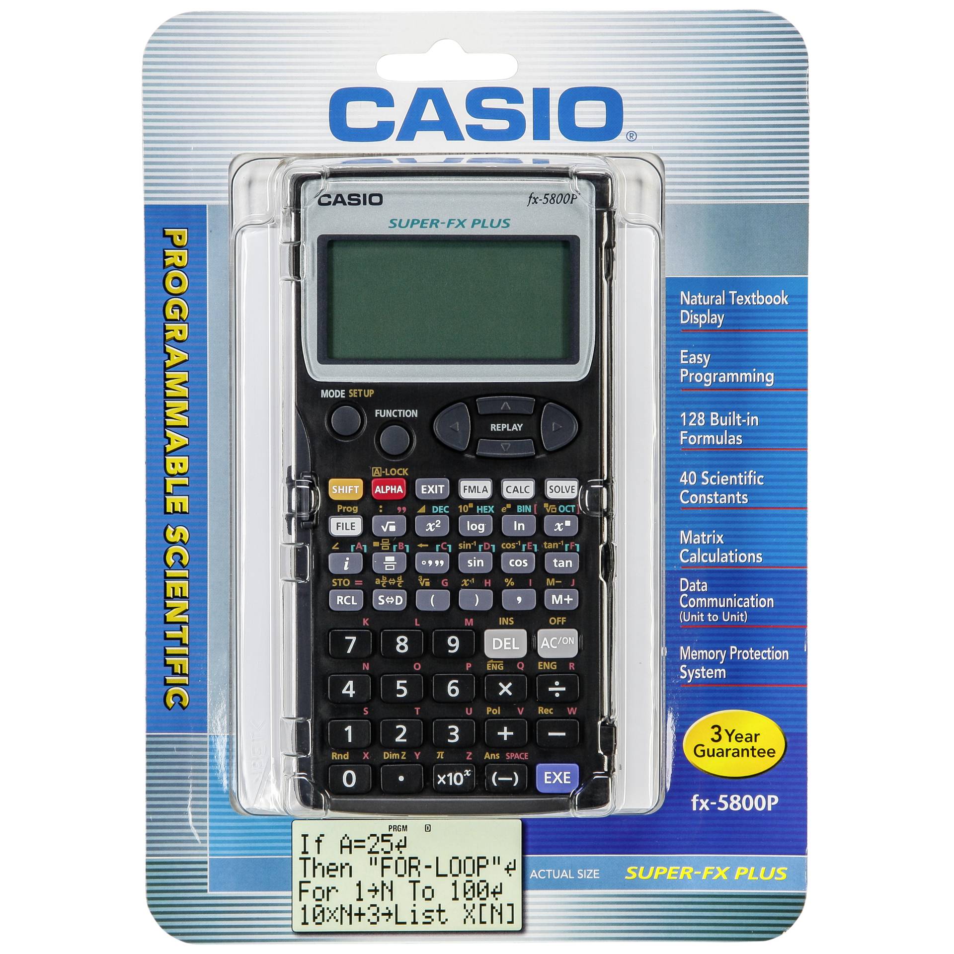 Casio FX 5800 P