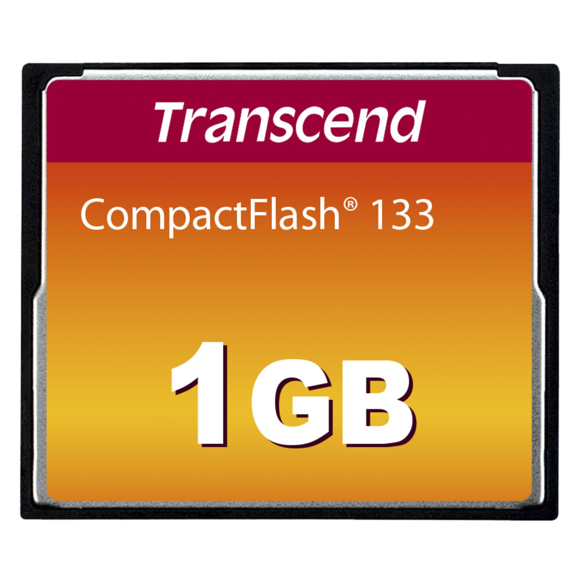 Transcend 1 GB CF 133x Kompaktflash MLC