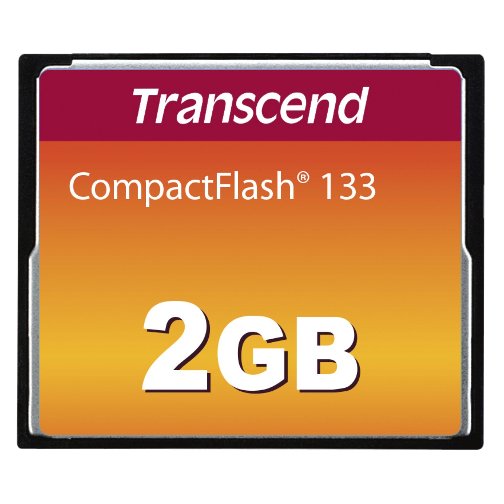 Transcend TS2GCF133 Speicherkarte 2 GB Kompaktflash MLC