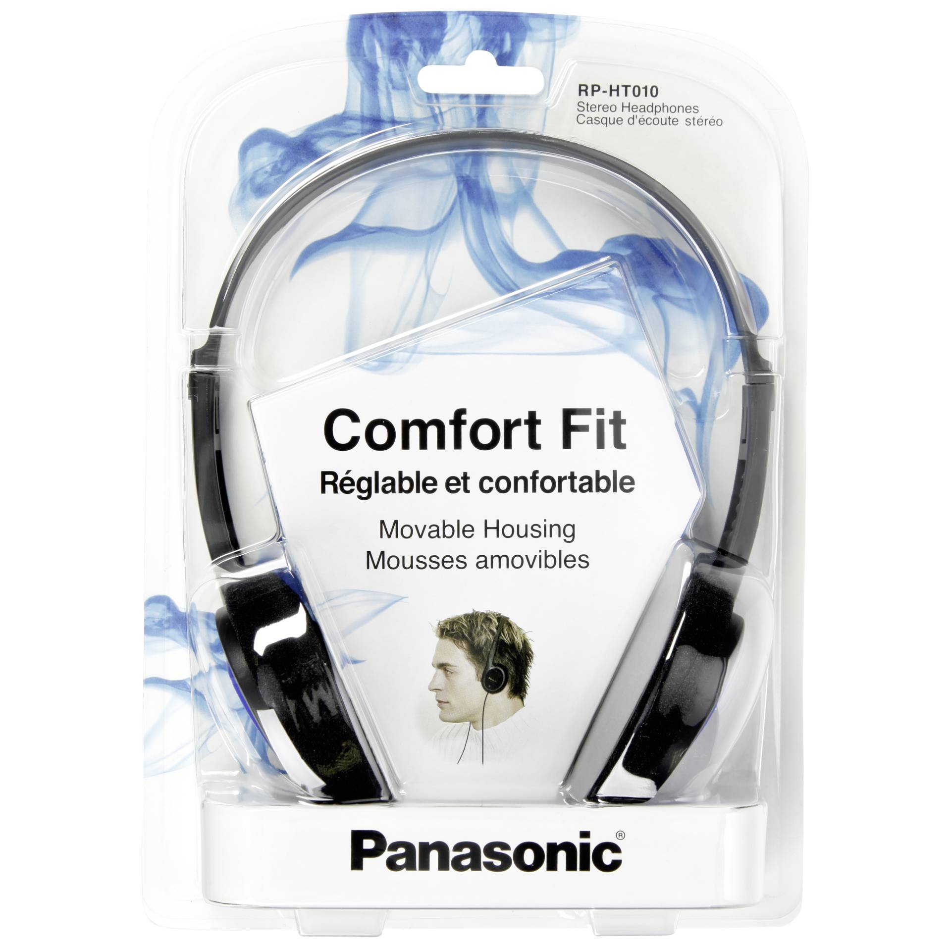 Panasonic RP-HT010 blau, Kopfhörer, On-Ear, PC 