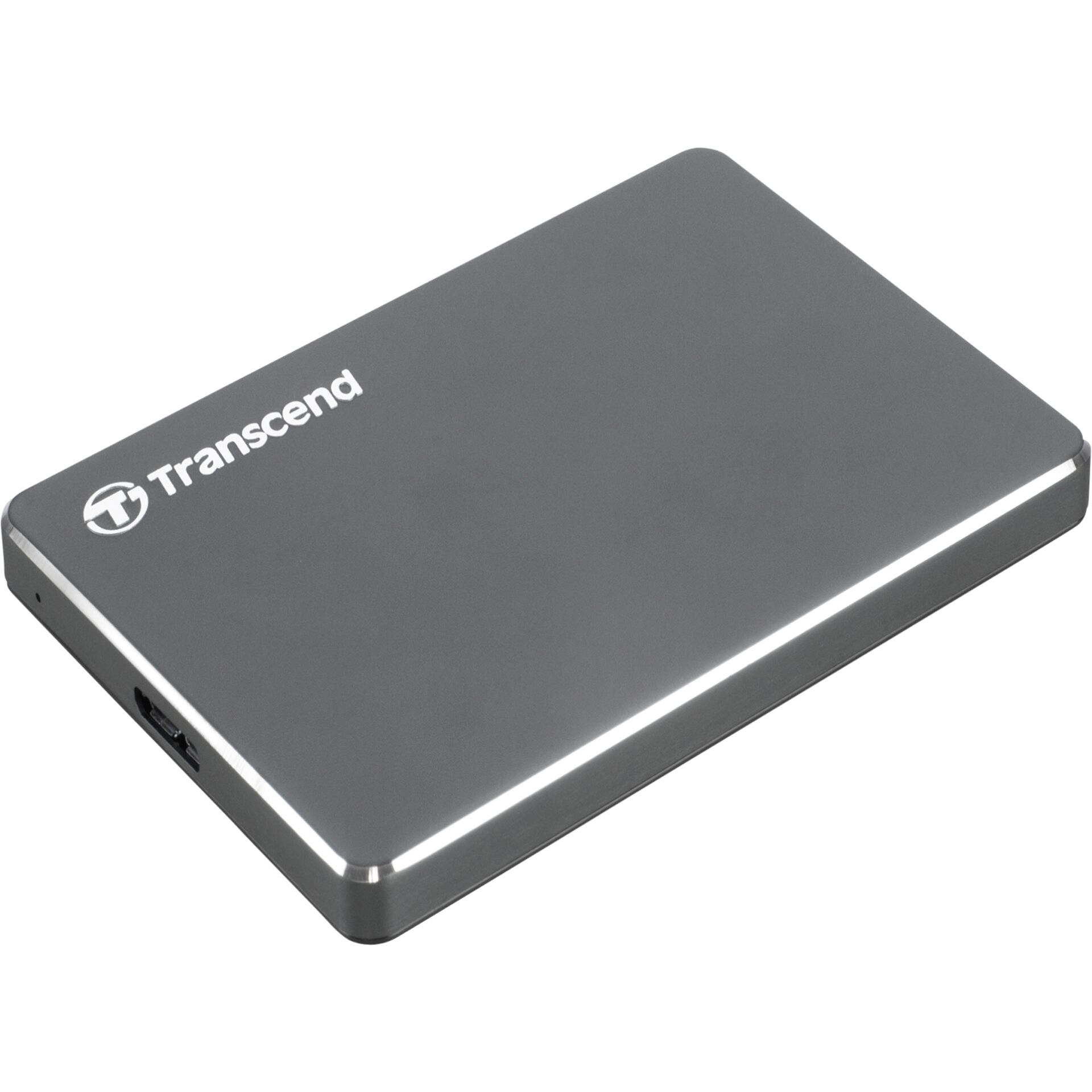 Transcend StoreJet 25C3 Externe Festplatte 1 TB 5400 RPM 2.5 Micro-USB B 3.2 Gen 1 (3.1 Gen 1) Grau