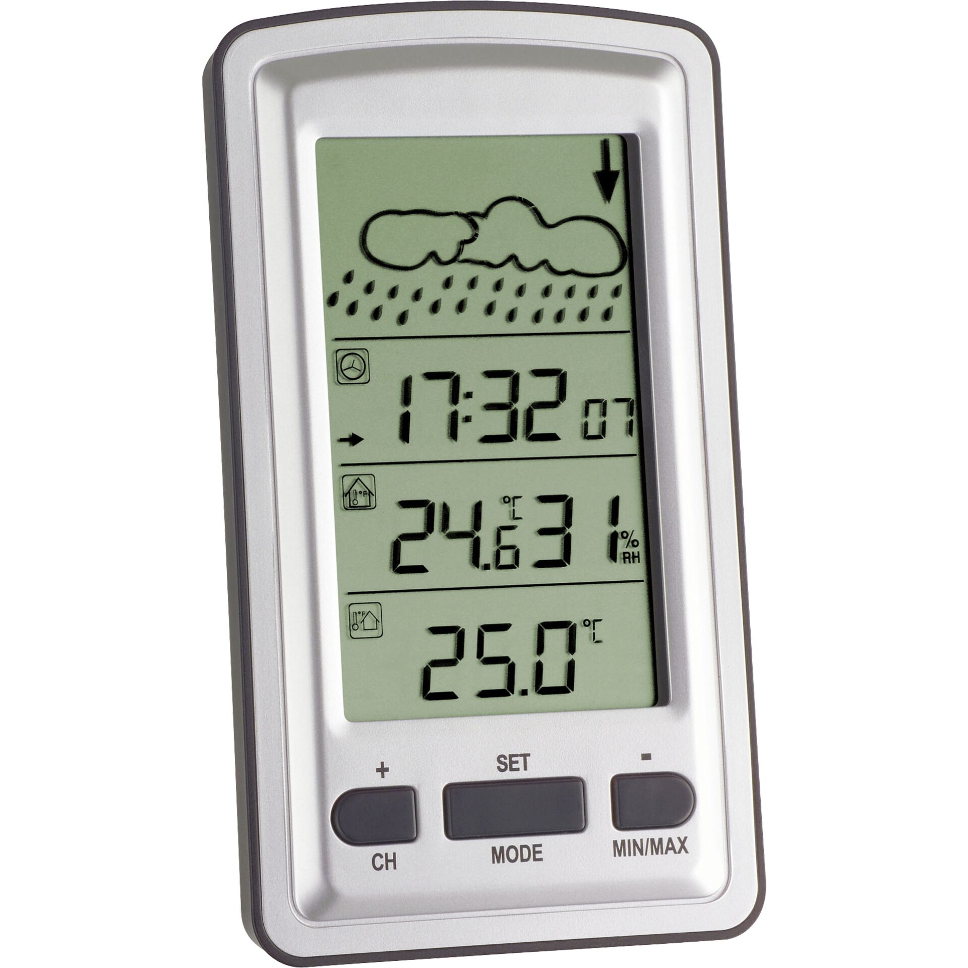 TFA Dostmann Axis Funkwetterstation Digital mit Außensensor