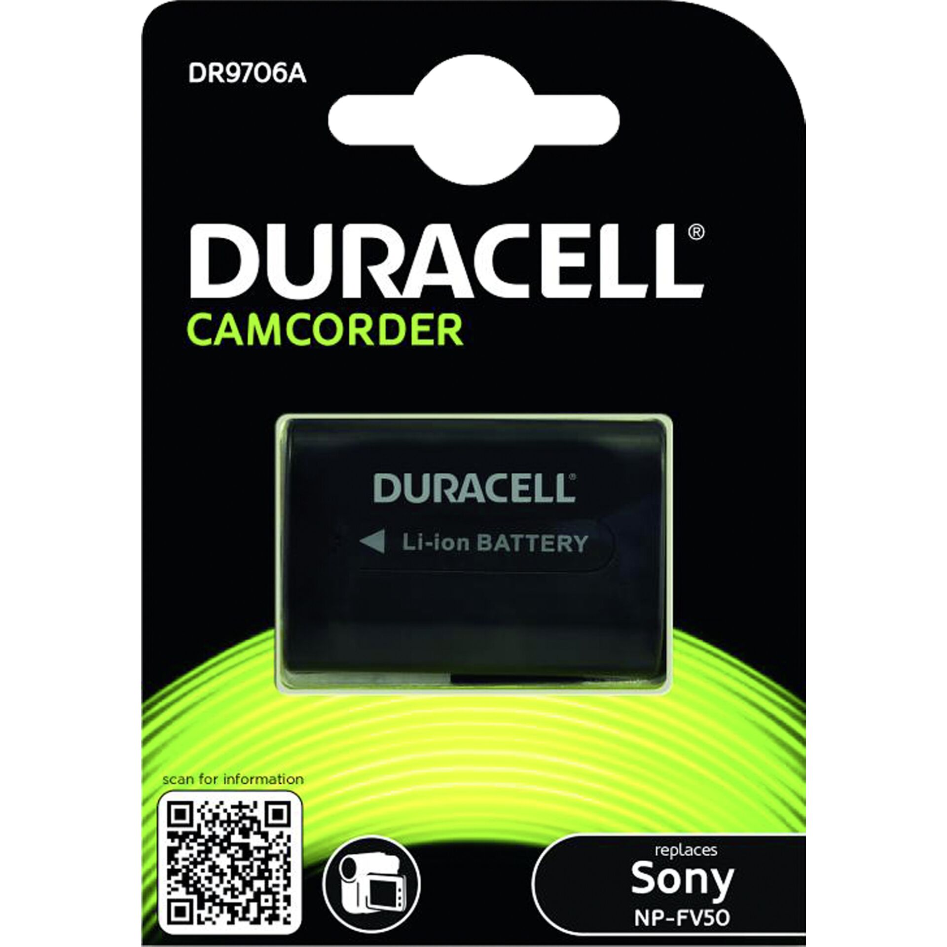 Duracell DR9706A Kamera-/Camcorder-Akku Lithium-Ion (Li-Ion) 700 mAh