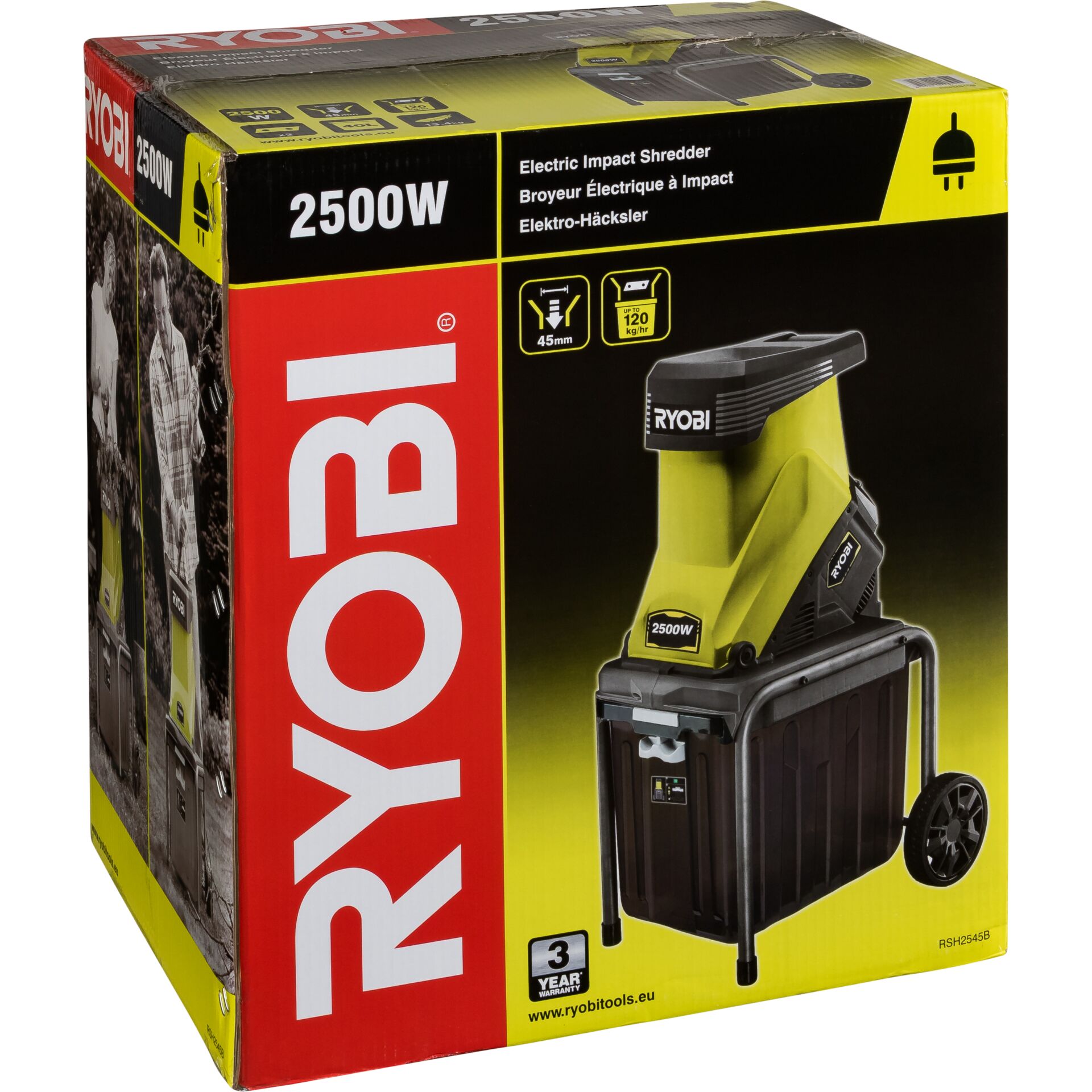 Ryobi RSH2545B Elektro-Häcksler